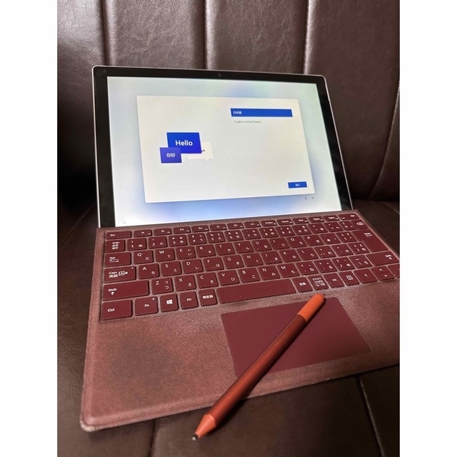 Microsoft(マイクロソフト)の【値引き】Surface Pro6 (256GB)キーボードとペン付き スマホ/家電/カメラのPC/タブレット(ノートPC)の商品写真