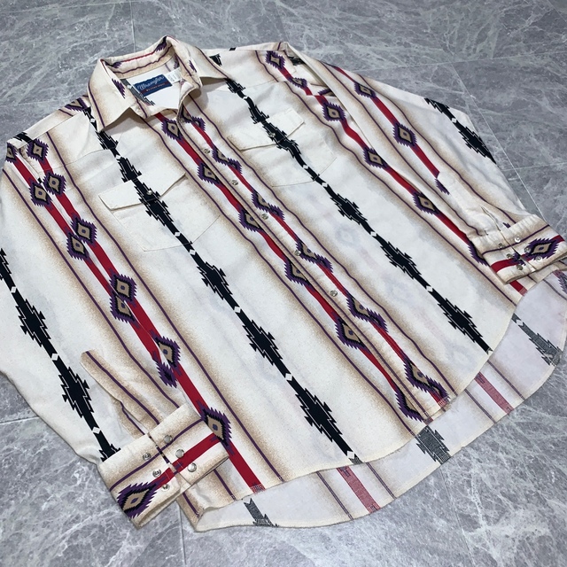 Wrangler(ラングラー)のWRANGLER Chimayo Pattern Western Shirt メンズのトップス(シャツ)の商品写真