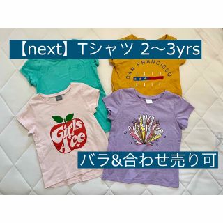 ネクスト(NEXT)の値下げ！【next】Tシャツセット 2～3yrs(Tシャツ/カットソー)