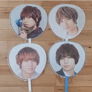 ヘイセイジャンプ(Hey! Say! JUMP)の伊野尾慧 うちわ 4枚(アイドルグッズ)