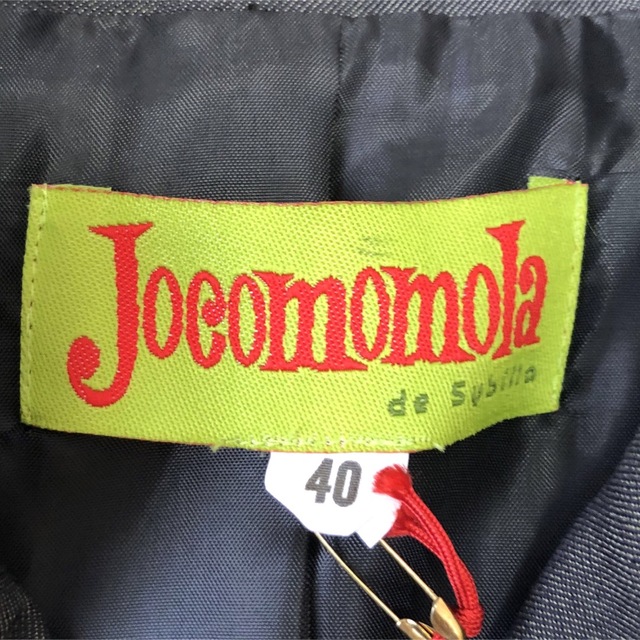 Jocomomola(ホコモモラ)の新品未使用　ホコモモラ　テーラードジャケット　タグ付き　日本製　グレー　40 L レディースのジャケット/アウター(テーラードジャケット)の商品写真