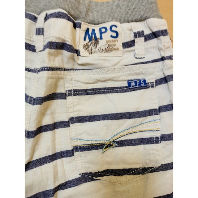 MPS(エムピーエス)のMPS＆メタリックボード ハーフパンツ2点セット 140cm キッズ/ベビー/マタニティのキッズ服男の子用(90cm~)(パンツ/スパッツ)の商品写真