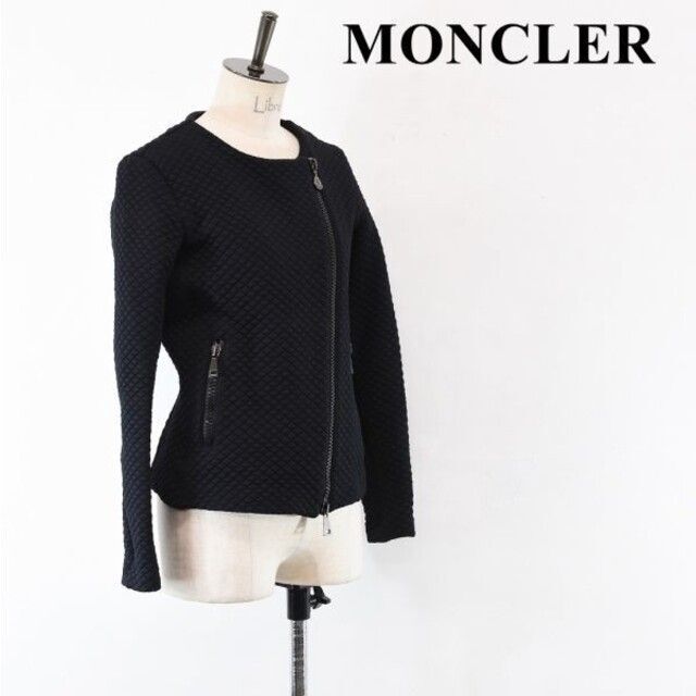 AL AF0007 高級 MONCLER モンクレール ノーカラー キルティング