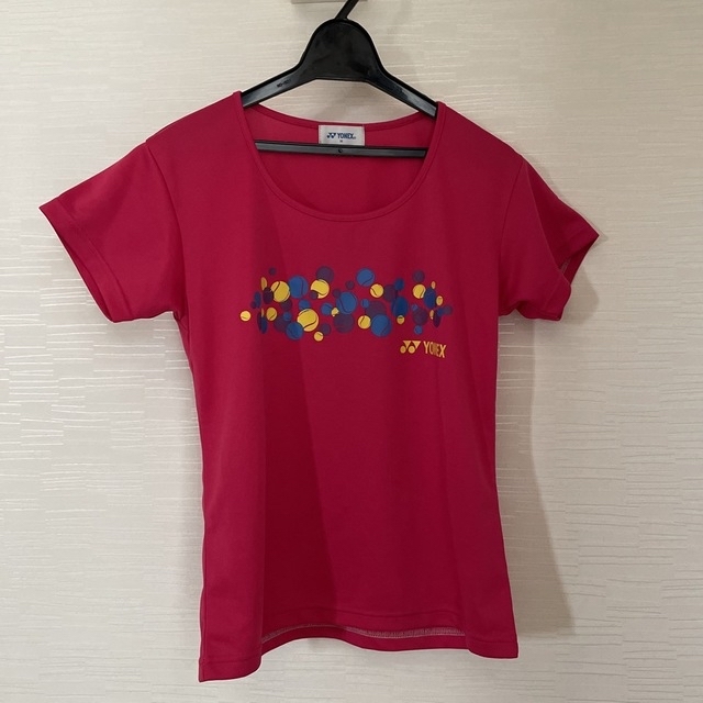 YONEX(ヨネックス)のヨネックス　レディースTシャツ（M・ピンク） レディースのトップス(Tシャツ(半袖/袖なし))の商品写真