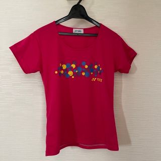 ヨネックス(YONEX)のヨネックス　レディースTシャツ（M・ピンク）(Tシャツ(半袖/袖なし))