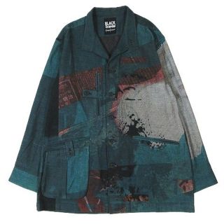 yohji yamamoto20aw内田双子柄 スタンド藪ポケットB内田すずめ