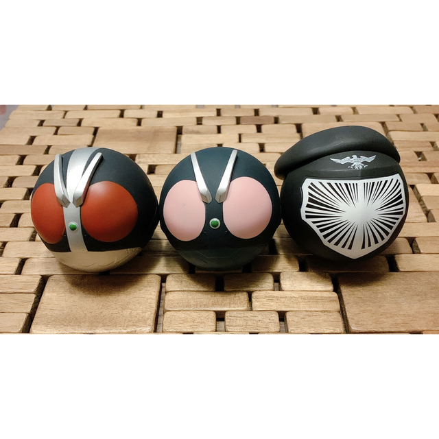 ナムコ限定】シン仮面ライダー 1号 2号 ショッカー ボールフィギュアの通販 by タフちび シン仮面ライダー ボールフィギュア