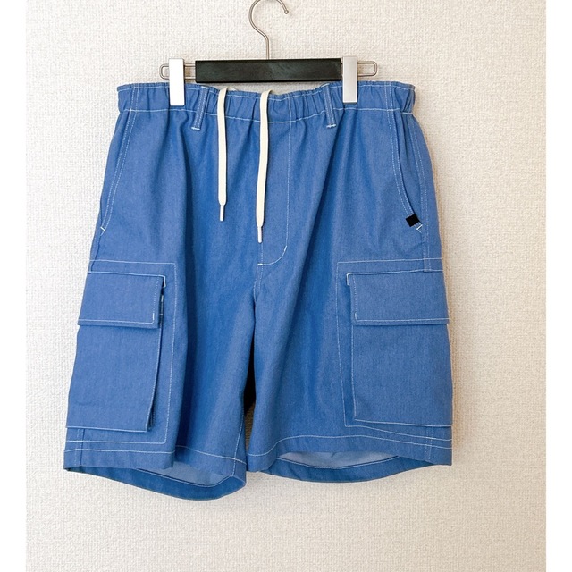 DAIWA(ダイワ)のTech Field 6Pocket Shorts Denim daiwa メンズのパンツ(ショートパンツ)の商品写真