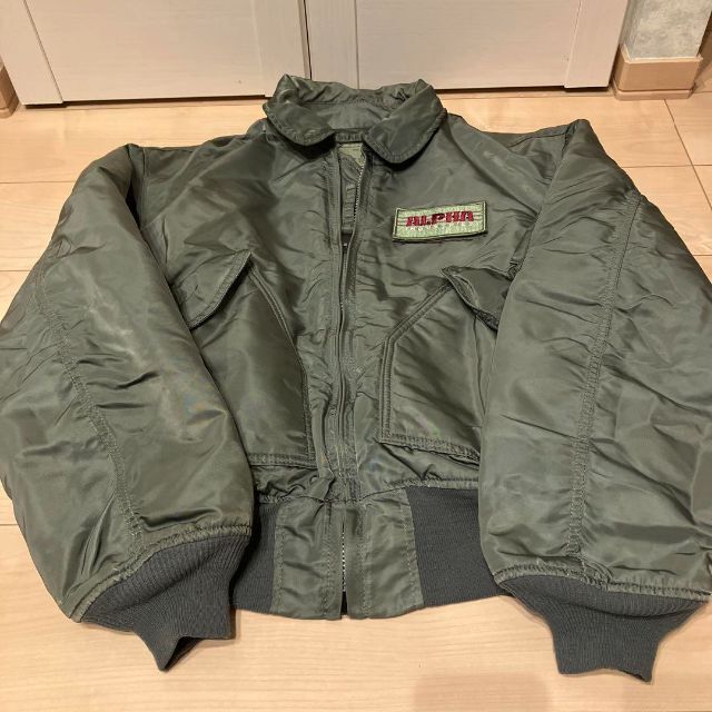 安心の正規品 アルファ USA フライトジャケット CWU-45/P LARGE