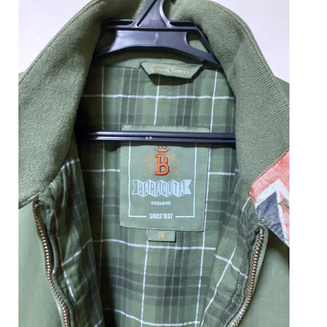 BARACUTA バラクータ G9 ハリントンジャケット 38 ドリズラー 緑