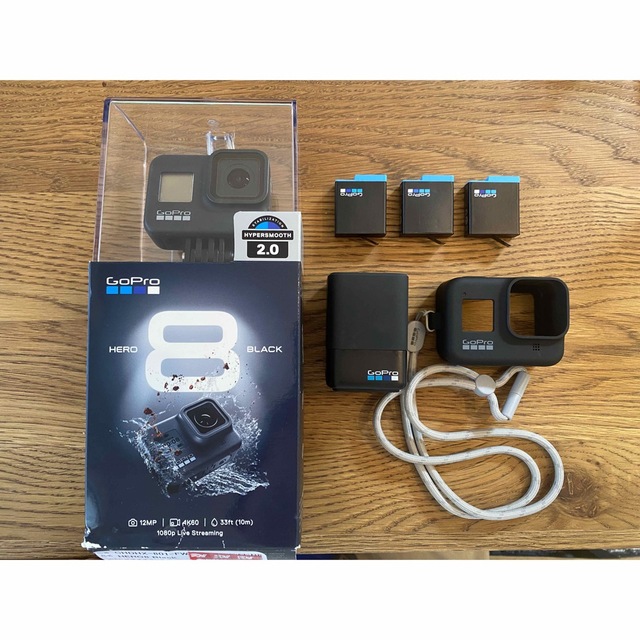 GoPro(ゴープロ)のGoPro HERO8 BLACK スマホ/家電/カメラのカメラ(ビデオカメラ)の商品写真