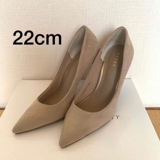 ランダ(RANDA)の美品 RANDA ランダ 人気 定番 パンプス ベージュ 22cm(ハイヒール/パンプス)