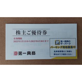 第一興商 ビッグエコー 株主優待券 5000円分(その他)