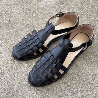 steven alan グルカサンダル black 38靴/シューズ