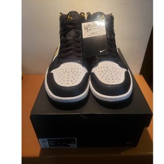 ジョーダン(Jordan Brand（NIKE）)のAIR JORDAN 1 MID "ホワイト/ポレン-ブラック"(スニーカー)