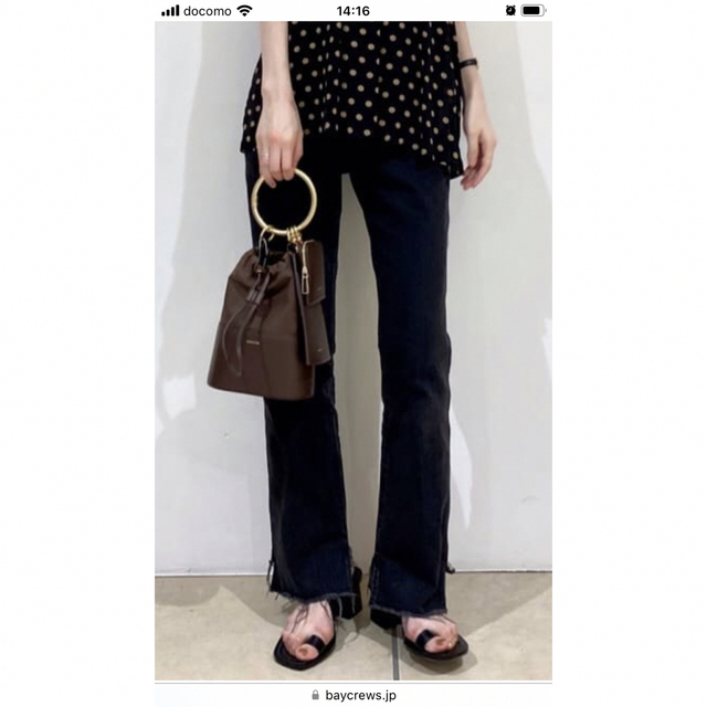 MAURO DE BARI】 SALEステッチサンダル ¥26,400税込 - サンダル