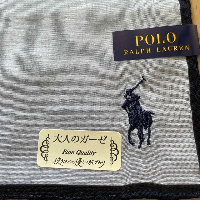 POLO RALPH LAUREN(ポロラルフローレン)の新品☆ポロベアガーゼハンカチ　ポロラルフローレン レディースのファッション小物(ハンカチ)の商品写真