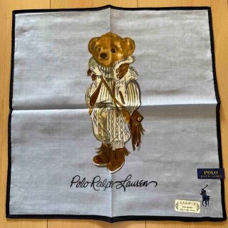 ポロラルフローレン(POLO RALPH LAUREN)の新品☆ポロベアガーゼハンカチ　ポロラルフローレン(ハンカチ)