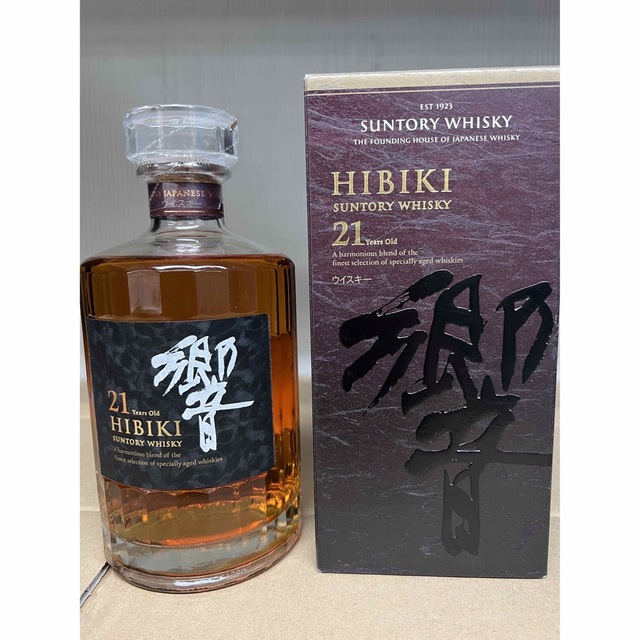 サントリー 響21年 HIBIKI 700ml 43％ 箱付 未開詮