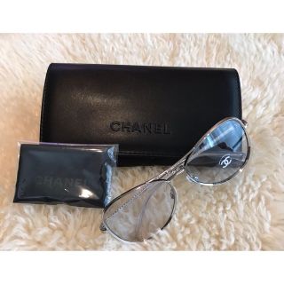 シャネル(CHANEL)の【新品未使用】CHANEL シャネル メガネ サングラス　クリア (サングラス/メガネ)