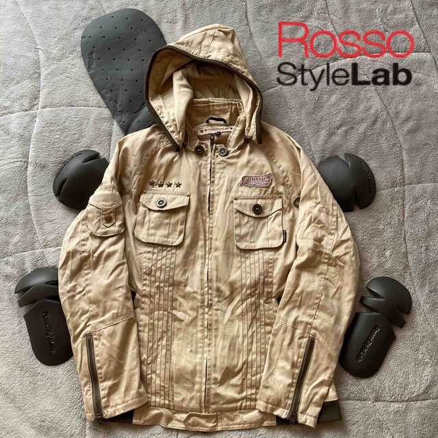 Rosso StyleLab ミリタリージャケット バイクジャケット - 装備/装具