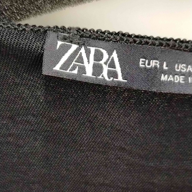 ZARA(ザラ)のZARA(ザラ) ノースリーブブラウス レディース トップス シャツ・ブラウス レディースのトップス(シャツ/ブラウス(半袖/袖なし))の商品写真