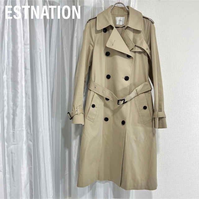 ESTNATION - ESTNATION エストネーション トレンチコート スプリング