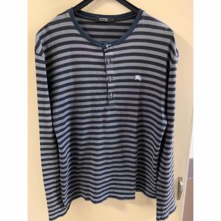 バーバリーブラックレーベル(BURBERRY BLACK LABEL)のカットソー　Burberry Black label Ｌ(Tシャツ/カットソー(七分/長袖))