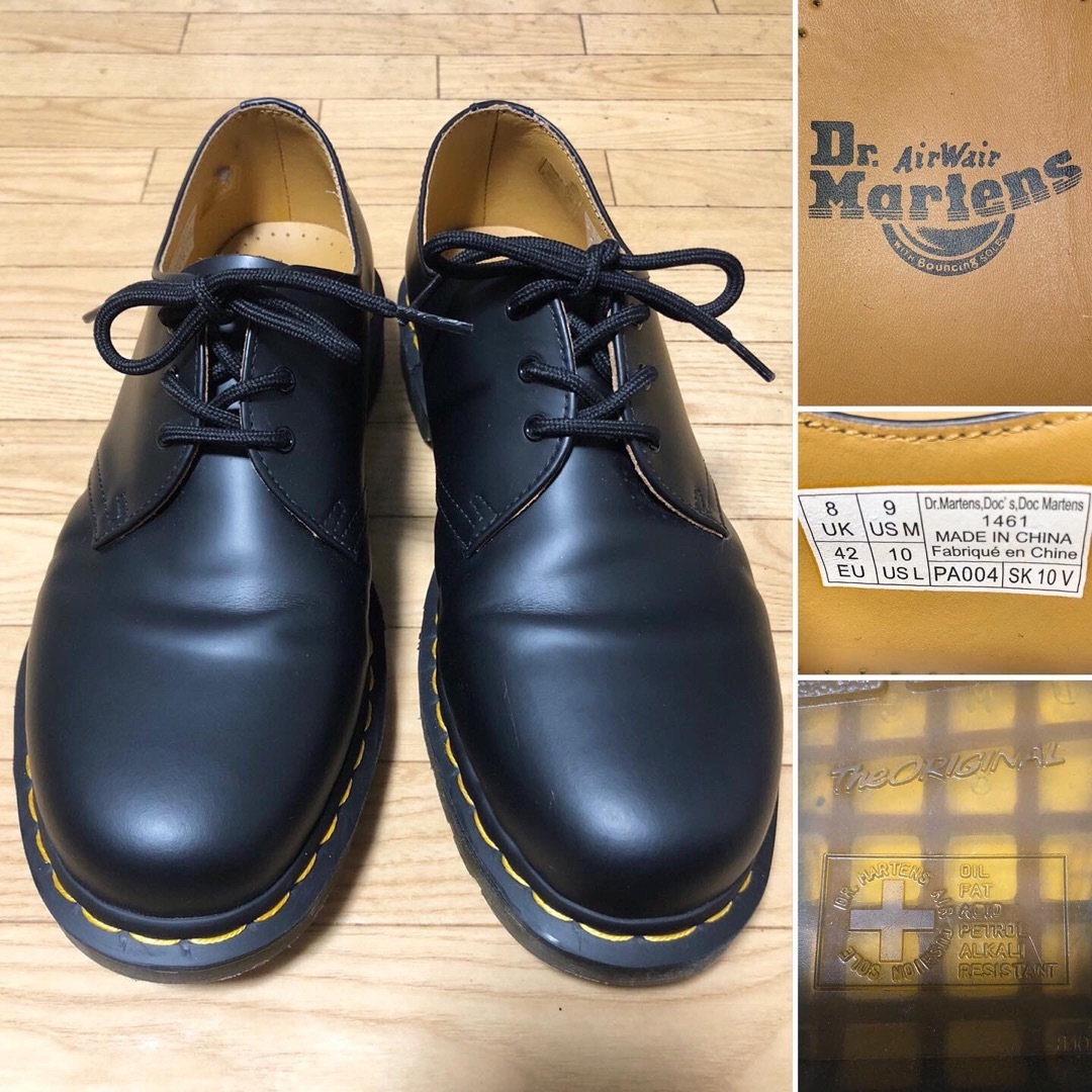 Dr.Martens(ドクターマーチン)の極美品❗️Dr.Martens 1461 3ホールシューズ UK8 メンズの靴/シューズ(ブーツ)の商品写真