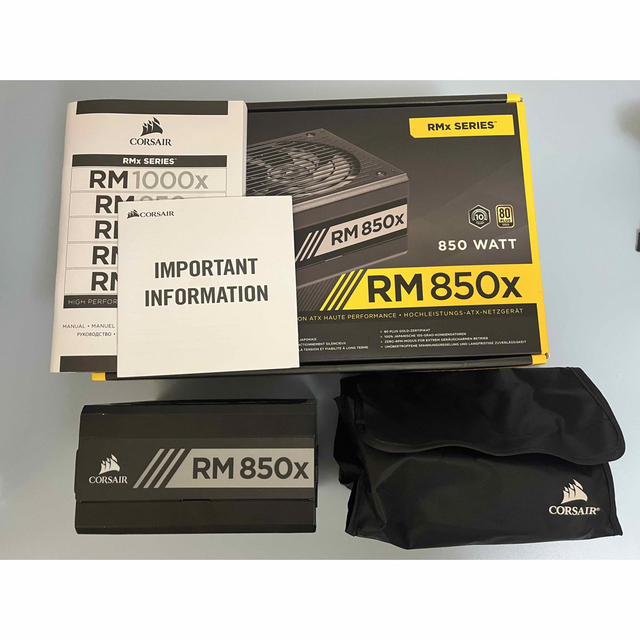 Corsair RM850 80plus gold PC電源