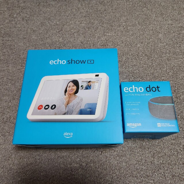 Amazon echo show 8 + echo dot セット