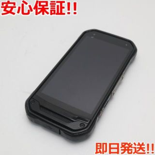 キョウセラ(京セラ)の良品中古 au TORQUE G03 ブラック 白ロムM333(スマートフォン本体)