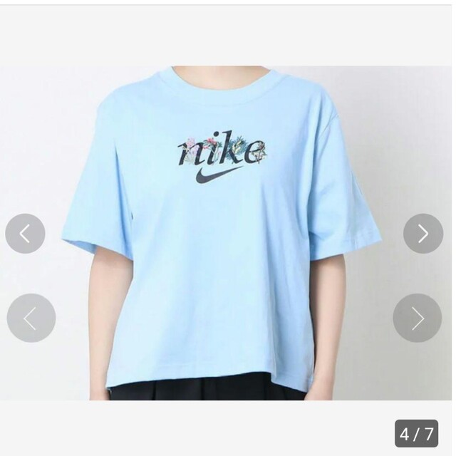 NIKE(ナイキ)のナイキ　NIKE Tシャツ　刺繍　ネイチャー　ショート レディースのトップス(Tシャツ(半袖/袖なし))の商品写真