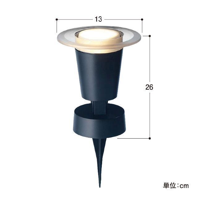 タカショー ひかりノベーション 地のひかり 追加ライト 1本 防水 屋外 ガーデ