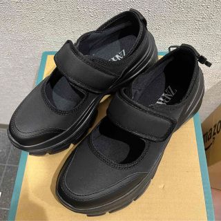 ZARA - ZARA バレエフラットスニーカー36の通販 by mmm｜ザラならラクマ