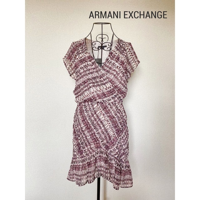 【新品・タグ付】ARMANI EXCHANGE  プリーツワンピース