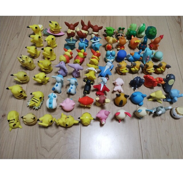 ポケモンキッズ 指人形 フィギュア ソフビ フォルムチェンジ 大量