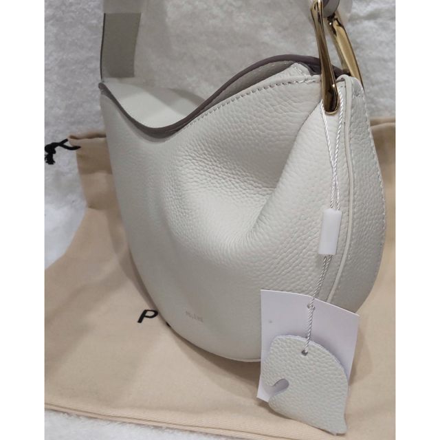 ⭐︎限定sale⭐︎POLENE Tonca バッグ ポレーヌトンカ  ホワイト レディースのバッグ(ショルダーバッグ)の商品写真