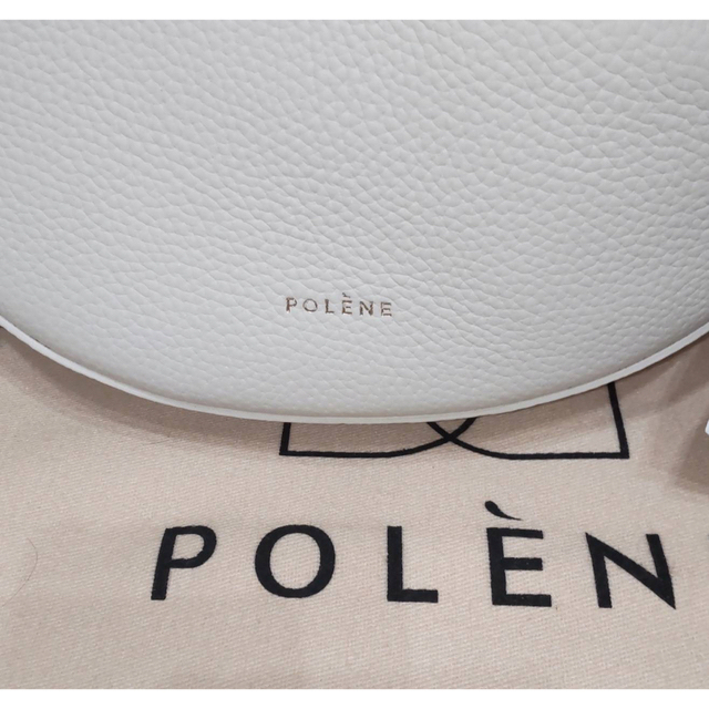 ⭐︎限定sale⭐︎POLENE Tonca バッグ ポレーヌトンカ  ホワイト レディースのバッグ(ショルダーバッグ)の商品写真