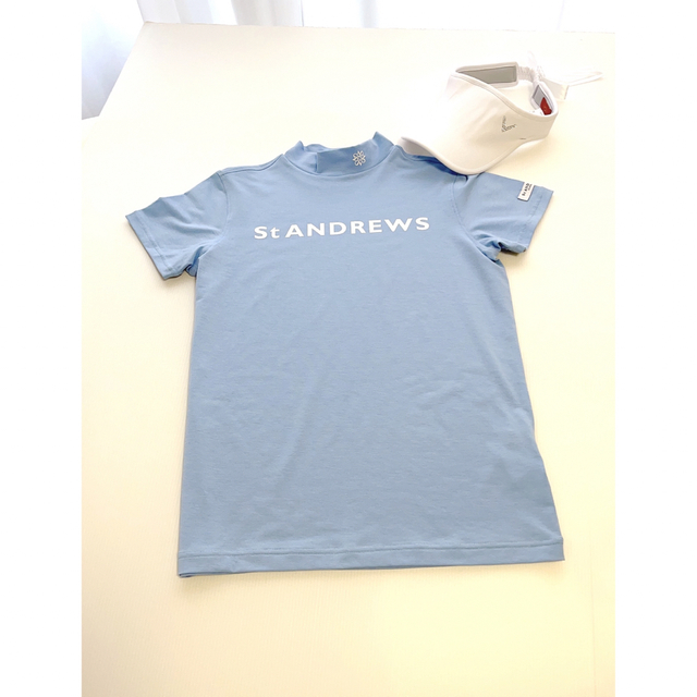 St.Andrews - セントアンドリュース セットアップ 水色 モックネック