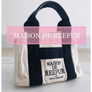 メゾンドリーファー(Maison de Reefur)のMAISON DE REEFUR ❃ canvas logo tote bag(トートバッグ)