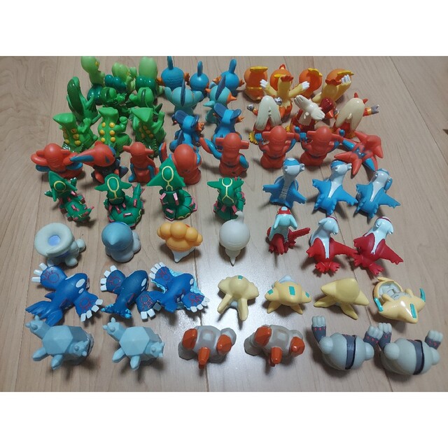 ポケモンキッズ 指人形 フィギュア ソフビ 大量 まとめ売り