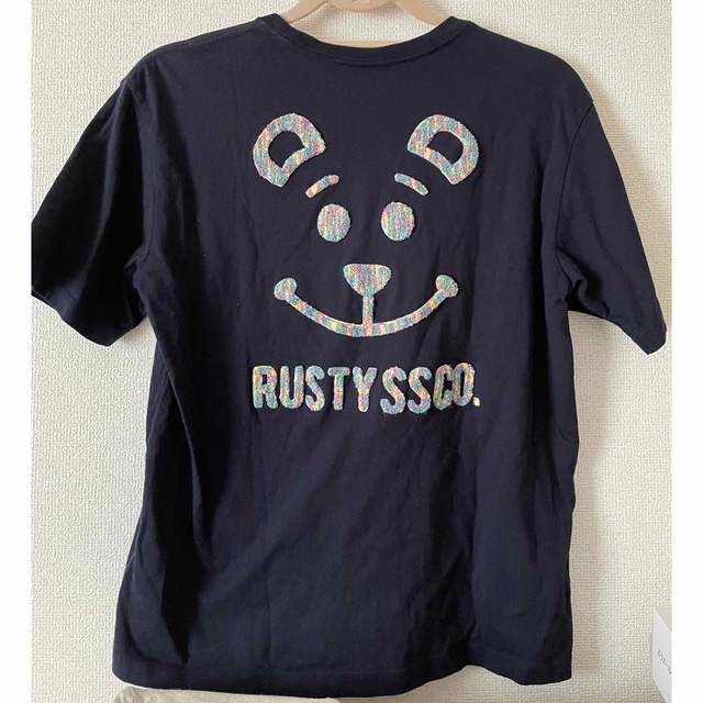 RUSTY(ラスティ)のRUSTY ネイビー Tシャツ レディースのトップス(Tシャツ(半袖/袖なし))の商品写真