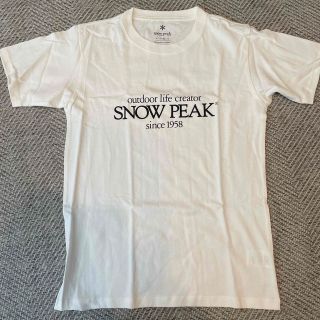 スノーピーク(Snow Peak)の【美品】snow peak 60th Tシャツ Sサイズ　スノーピーク(Tシャツ/カットソー(半袖/袖なし))