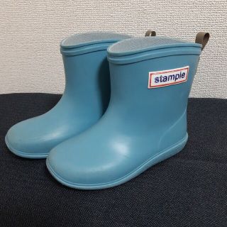 Stample - スタンプル 長靴　15センチ　水色