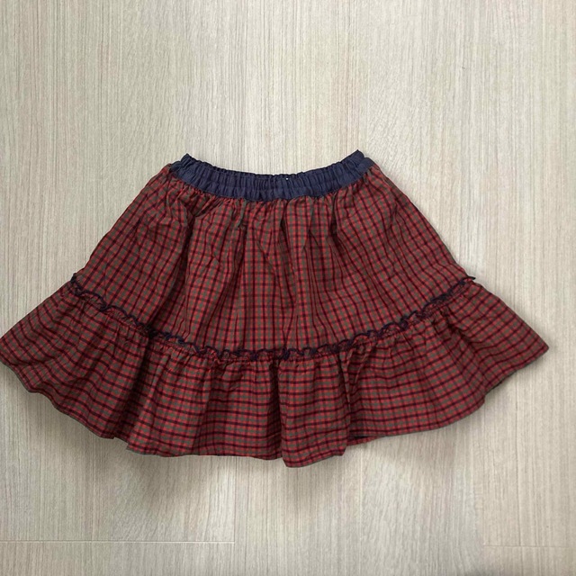 familiar - 美品 ファミリア リバーシブルスカート 120の通販 by 