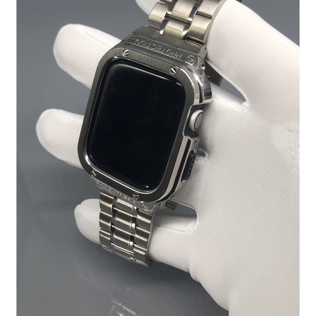 ss★アップルウォッチバンド ステンレス カバー　Apple Watch ケース