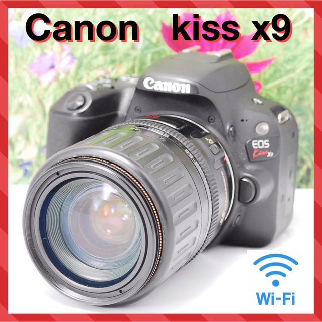 爆売り! EOS ❤️スマホ転送OK❤️Canon - Canon kiss レンズキット
