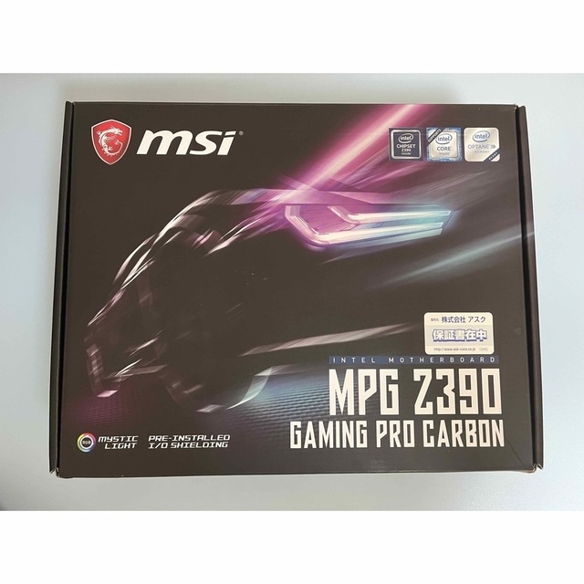 MSI MPG Z390 GAMING PRO CARBON Z390チップセッ