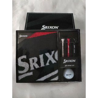 スリクソン(Srixon)の【新品・未使用】スリクソンタオル・ボール・ティ ギフトセット GGF-F1069(その他)